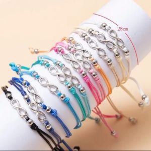 Bohemian style infinity fashion bracelets